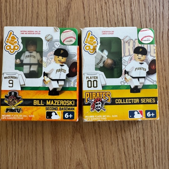 Other - Pirates Collector Series 2 Mini Figures Bill Mazeroski